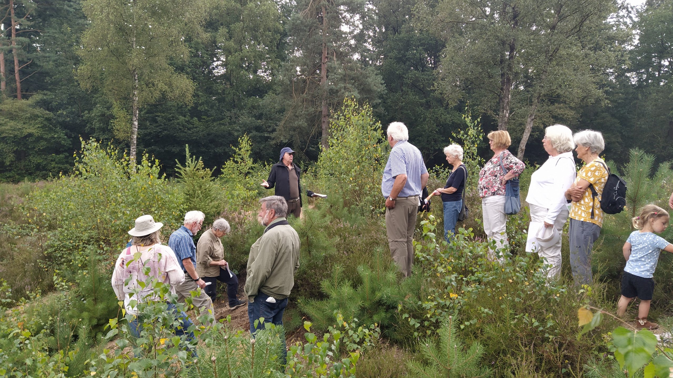 Geologiewerkgroep op Woesterberg
